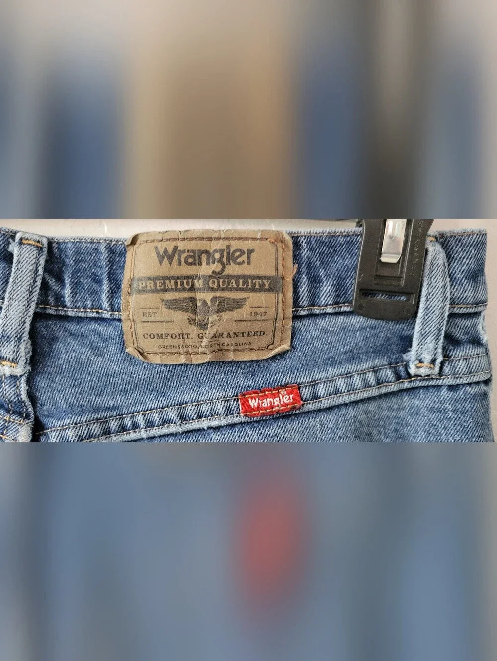 Wrangler Men’s Jeans 31x30 Western Cowboy Ranch Workwear Distressed